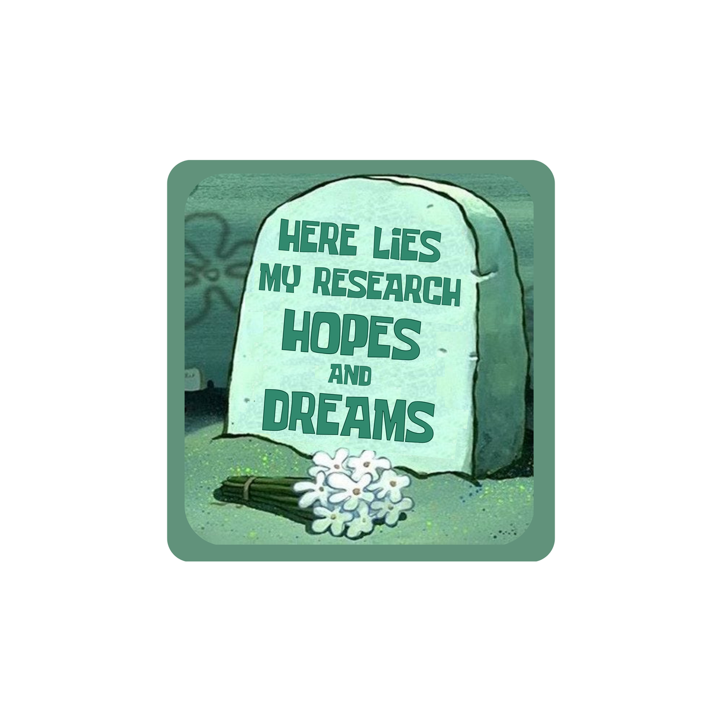 here lies 5 x 5 cm