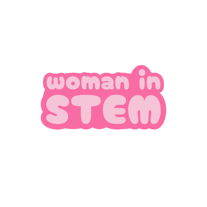 women in STEM 6 x 3 cm
