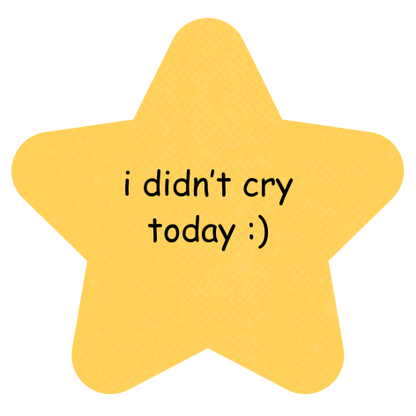 gold star 7.6 x 7.6 cm